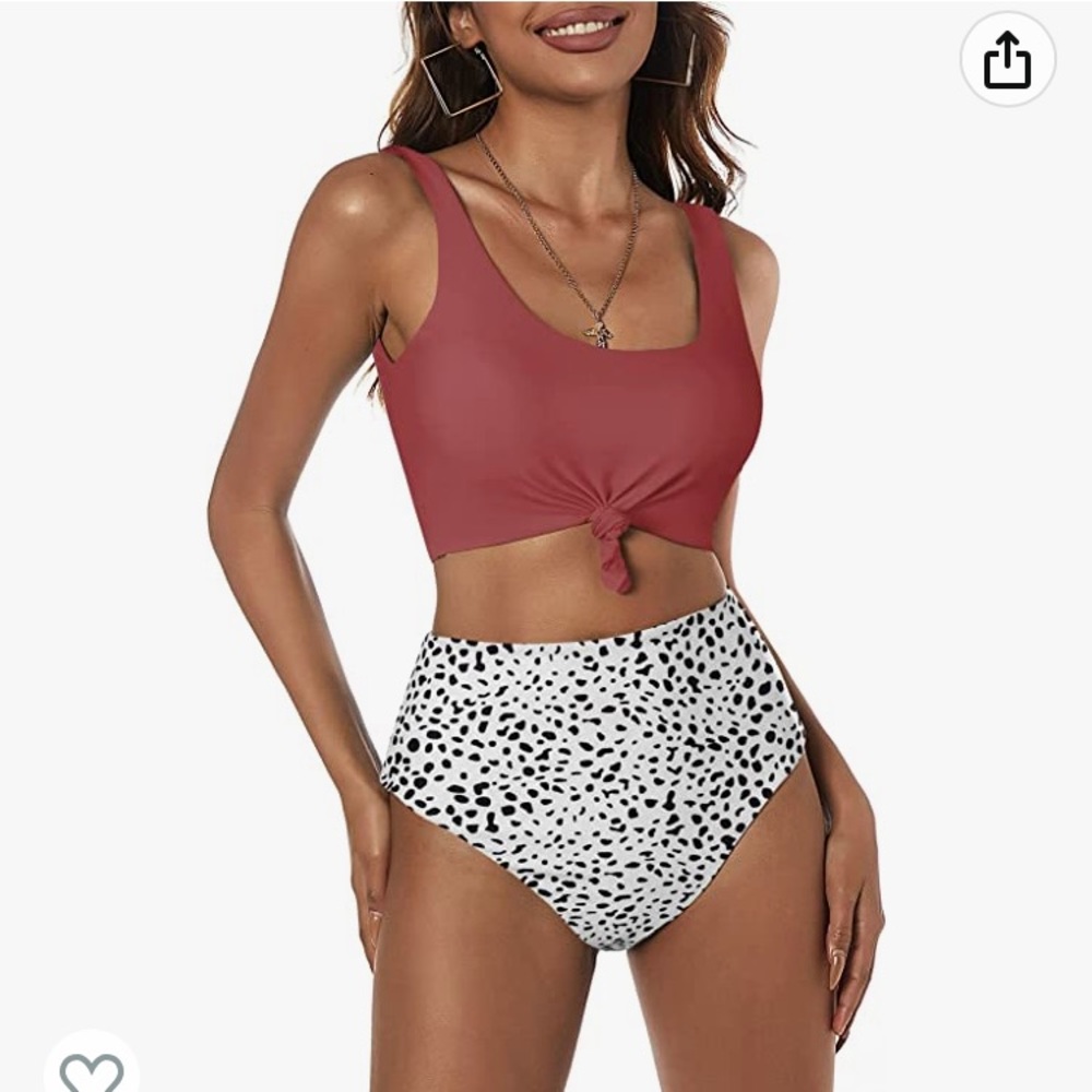 NWT two piece swimsuit